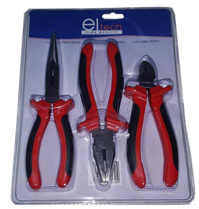 Eltech 3pcs set hand tools, , medium image number null