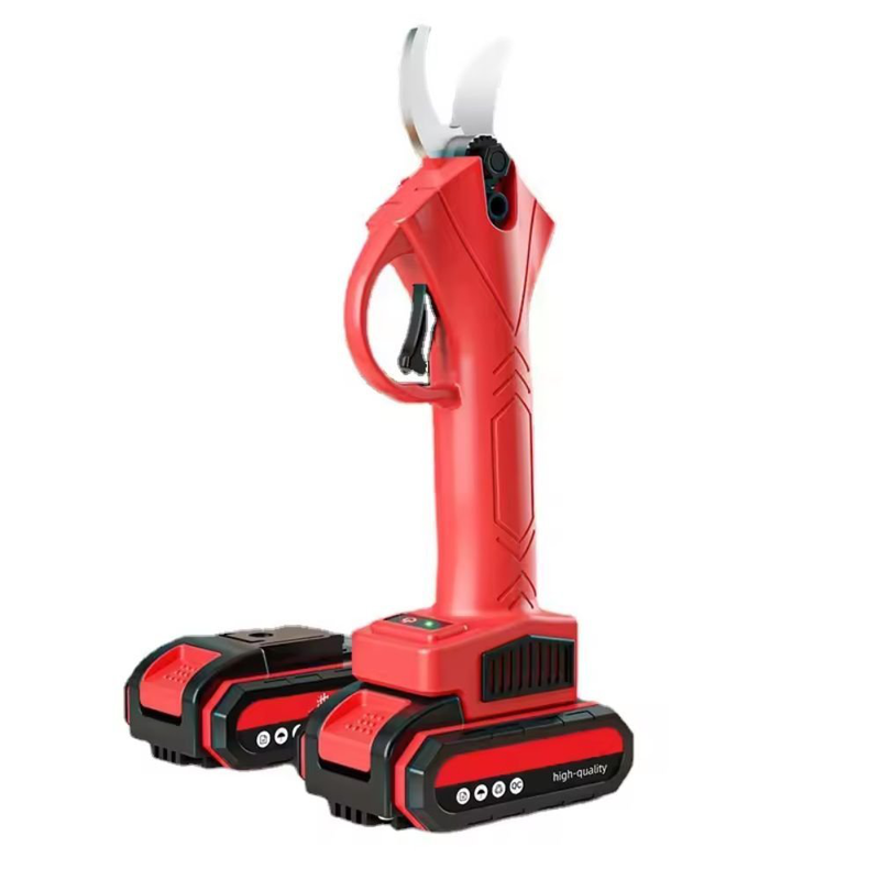 Product image: Ασύρματο ηλεκτρικό κλαδευτήρι μπαταρίας 24v έως 28mm με 2 μπαταρίες, φορτιστή και βαλιτσακι μεταφοράς – ασφάλεια και υψηλή απόδοση για άψογο κλάδεμα, , medium-null
