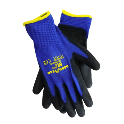 Goodyear γάντια pu medium για επαγγελματική προστασία και άνεση για μηχανικούς, , medium