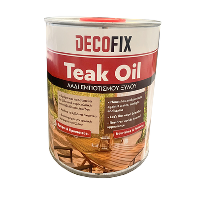 Decofix wood maintenance and protection oil 1l transparent, , medium
