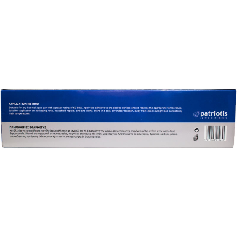 Power tools hot melt glue stick semi transparent, , medium-null