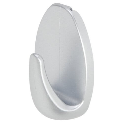Tesa 3pcs set hooks small oval silver, , medium