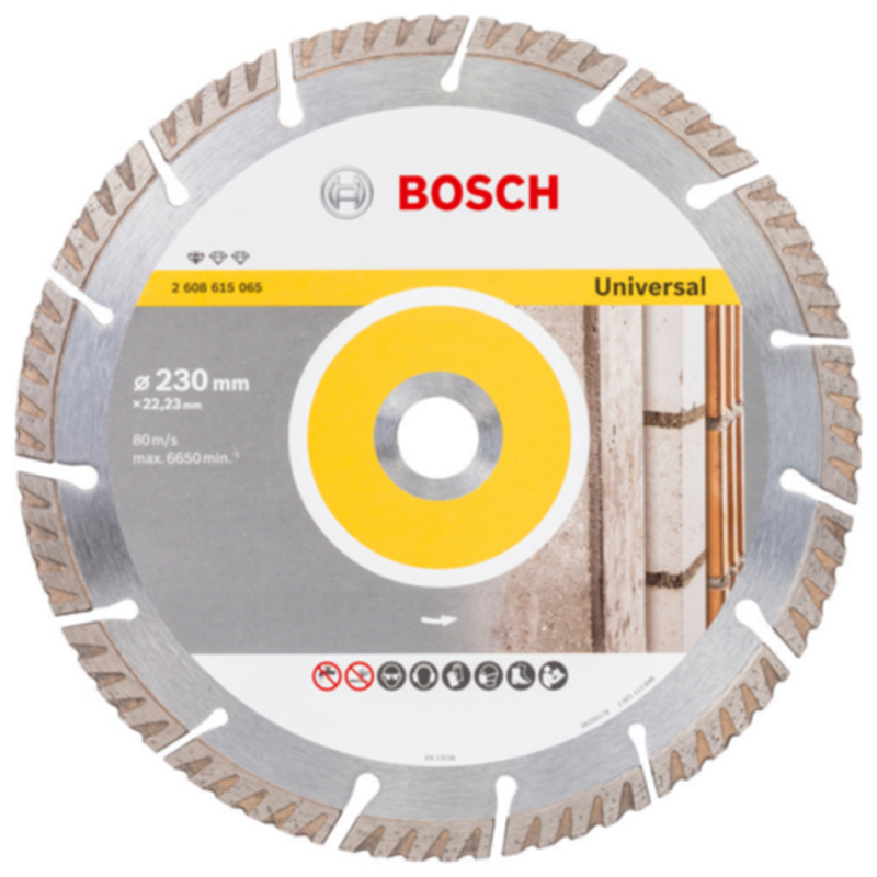Bosch standard for universal diamond disc stand  230x22,23 230x22.23x2.6x10mm, , medium-null