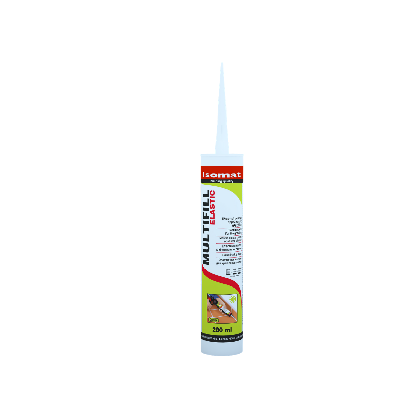 Isomat multifill elastic colored tile joining mastic 280ml grey, , medium image number null