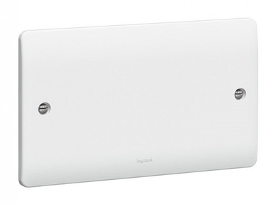 Legrand synergy blank plate 2 gang, , medium