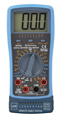 Mercury pro digital multimeter network/USB tester 600.107uk, , medium
