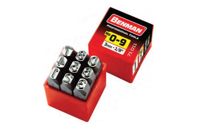 Letter punch stamp set (a12959), , medium