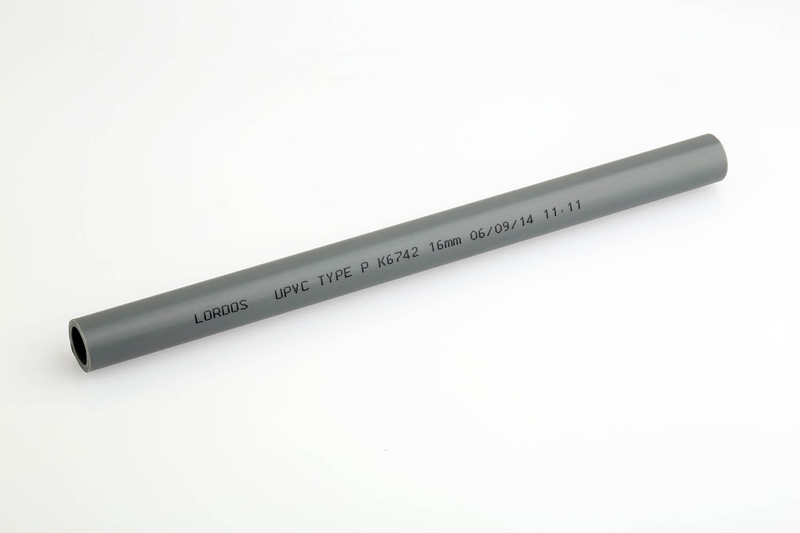 Pipe upvc 20x4m lork6742 grey, , medium image number null