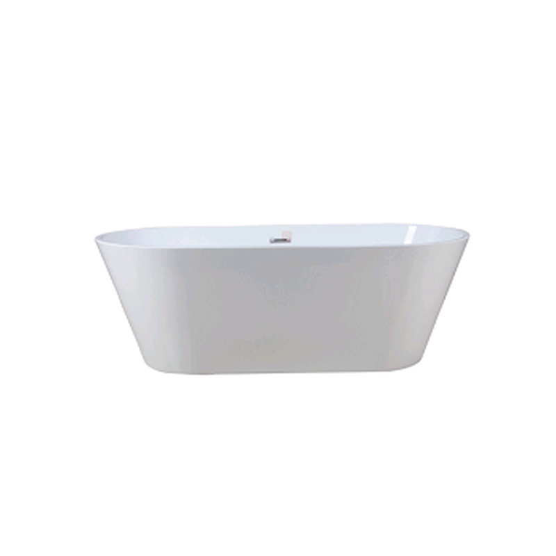 Free standing bathtub white 1700x800x580mm, , medium-null