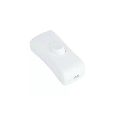 Lamp switch 2a white, White, medium