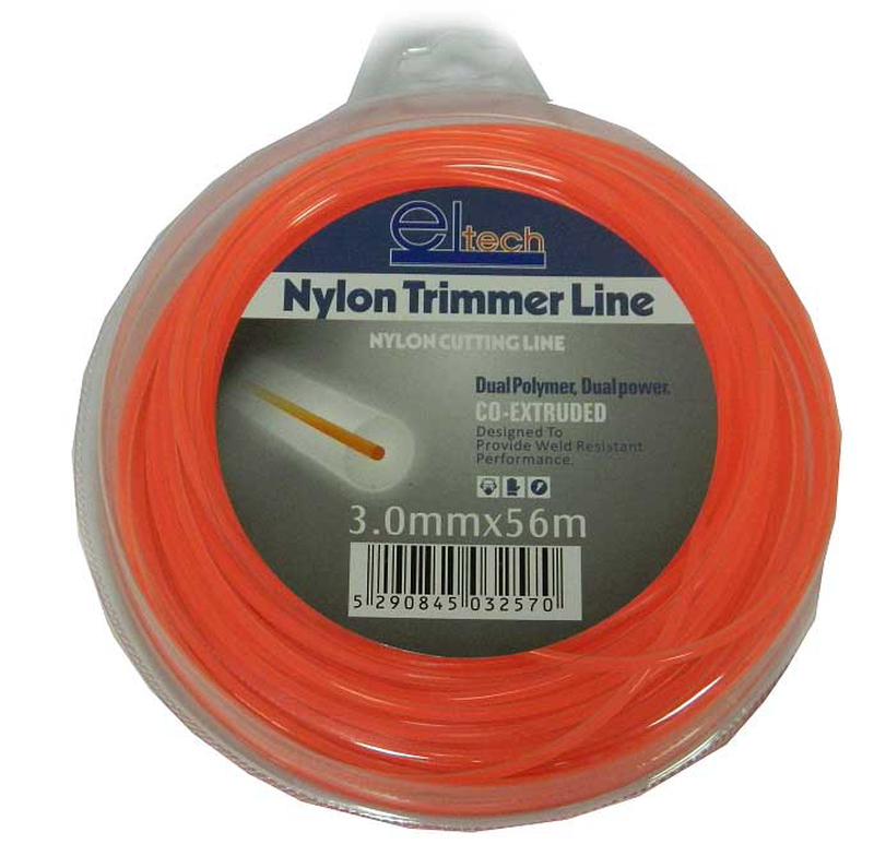 Eltech χλοοκοπτικη μεσινεζα στρογγυλη 3mm x 56m, , medium image number null