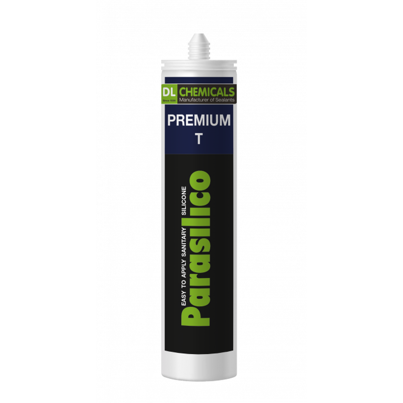 Parasilico premium t white 300ml (silicone for bathrooms & kitchens), , medium image number null