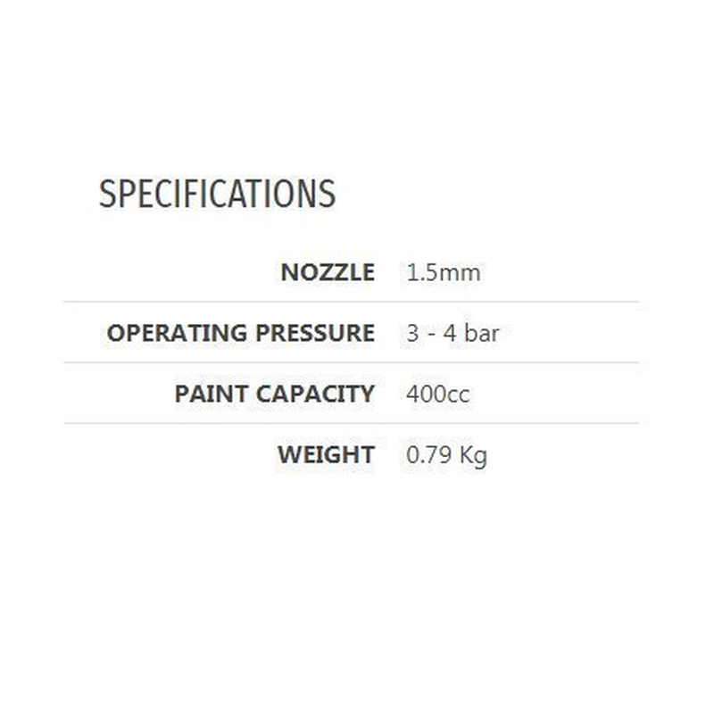 Total spray gun 400cc, , medium-null