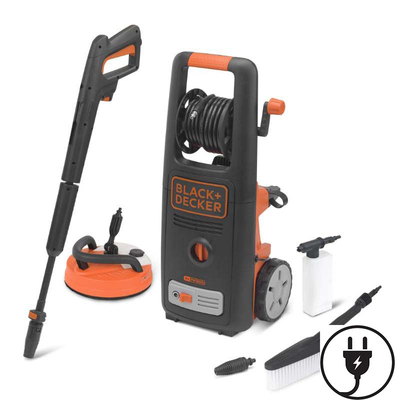 Black & decker bxpw1800pe high pressure cleaner 135bar 1800w, , medium-null