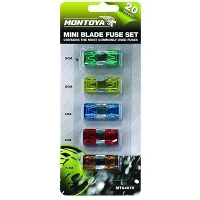Mini blade fuse 20pcs, , medium