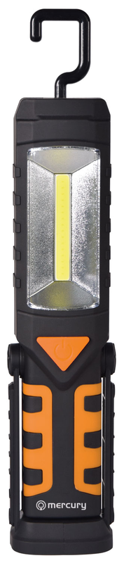 Mercury 3in1 handheld rechargeable worklight, powerbank function, with hook and magnet 410.318uk, , medium-null