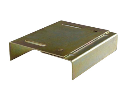 Delta double adjustable plate for plastic guides