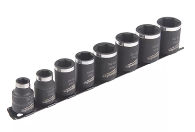4932478288 - shockwave 3/8" short hex impact socket set 8pcs (166651), , medium