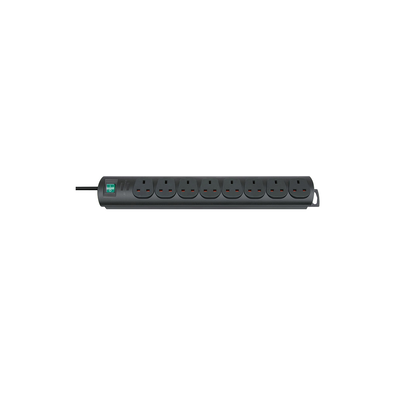 Brennenstuh primera-line etension socket 8-way 2μ cable pvc, , medium