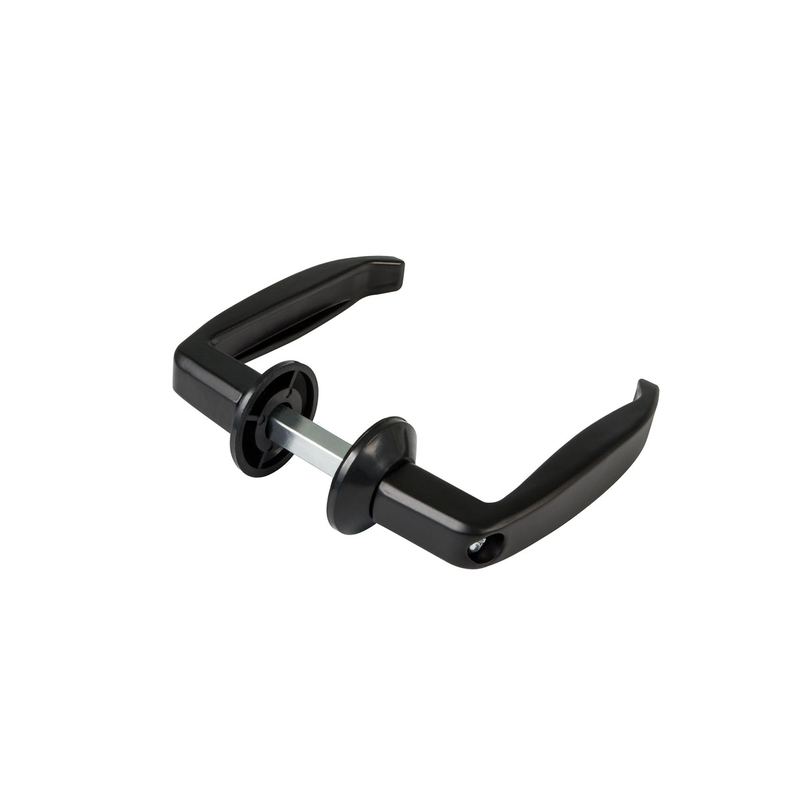 Aluminum door hand model 2115 aluminum black (35-45mm)-null