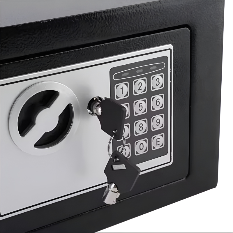 Product image: Χρηματοκιβώτιο ασφαλείας 6l με κλειδαριά και ψηφιακό κωδικό, , medium-null