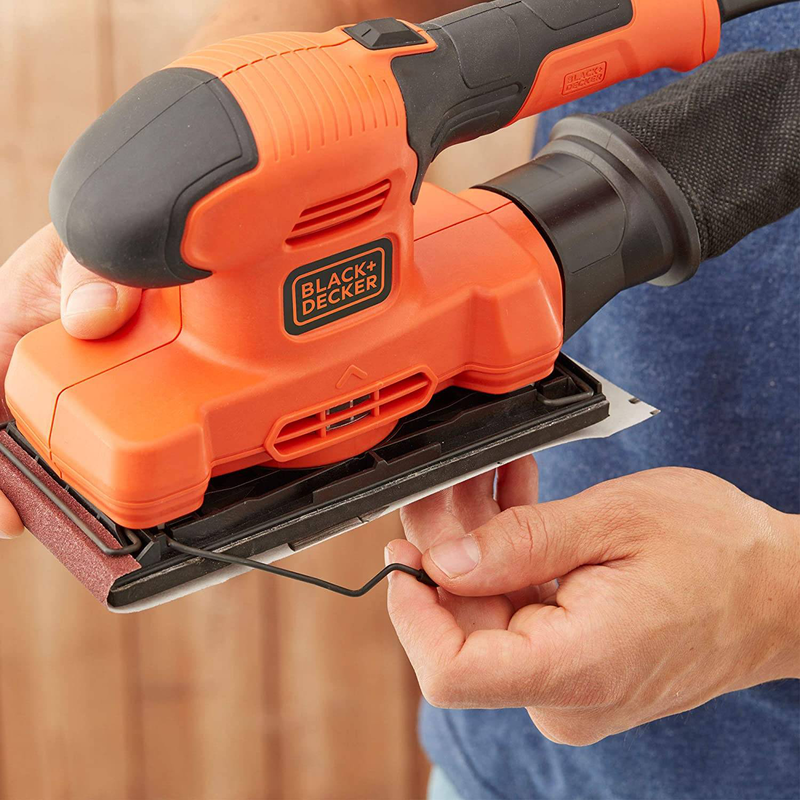 1/3 sheet sander 150w bew220-qs black & decker, , medium image number null
