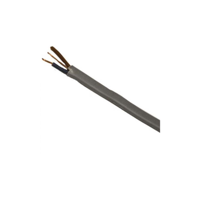 Cable flat gray 3x1,5mm + e / m