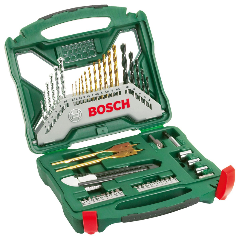 Bosch x-line multi-purpose drill bit set 50pcs, , medium-null