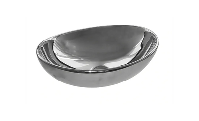 Silver art basin 410x340x150mm, , medium