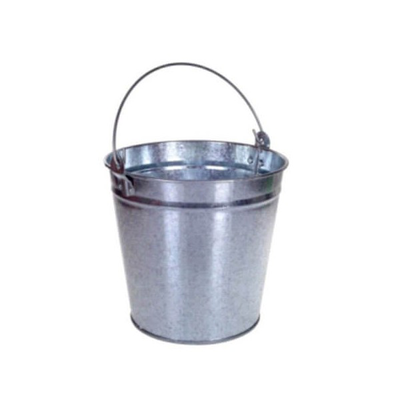 Cube metal galvanized 12l, , medium