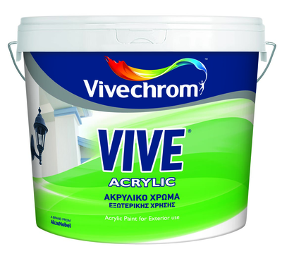 Vivechrom ash white acrylic prof emulsion 3l