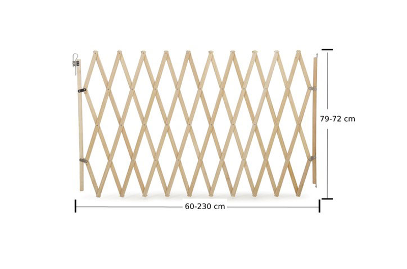 Product image: Stairgate xl extensible wood 230cm, , medium-null