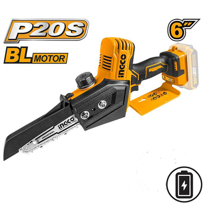 Ingco cgsli2068 chain saw 15cm solo 20v, , medium