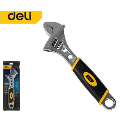 Deli tools  adjustable wrenches 8"