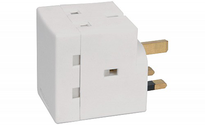 Mercury 3 way power mains adaptor