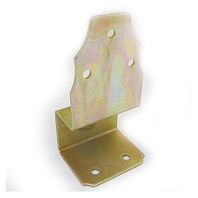 Heavy load gold decorative split post base, , medium