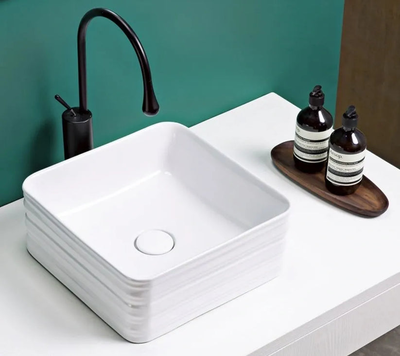 Flauto art basin 380x380x150mm, , medium