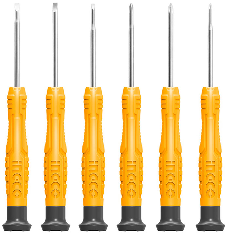 Ingco hksd0618 precision screwdriver set 6pcs, , medium-null
