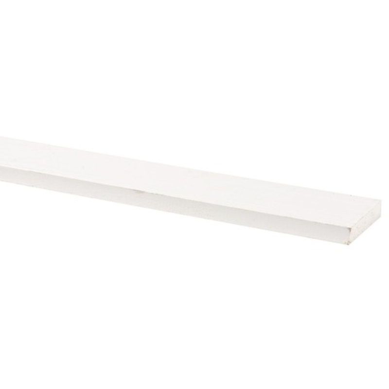 Product image: Pine primed strip wood 9.5x45mm white, , medium-null