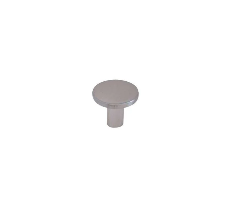 Furniture knob b beauty ø25x21mm metal brush. image number null
