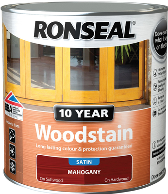 Ronseal 10 years woodstain μαονι 2.5l, , medium