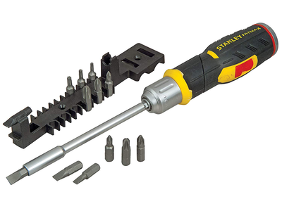 Stanley pistanleyol grip rachet 12 bits, , medium