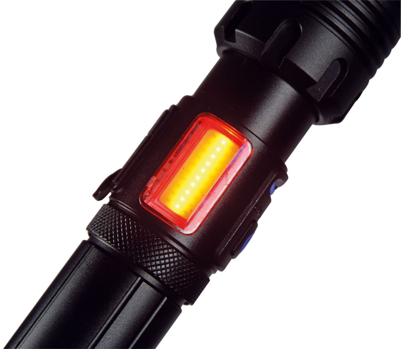 Product image: Mercury rechargeable led torch lamp sos & powerbank 410.306uk, , medium-null