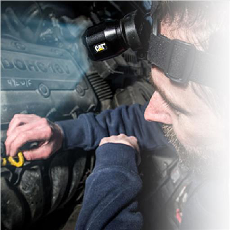 Product image: Cat ct4205 rechargable focusing headlamp 380lm, , medium-null