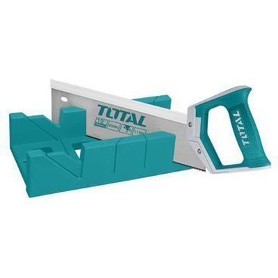 Total πριόνι ξύλου με φαλτσοκούτι 30cm tht59126, , medium