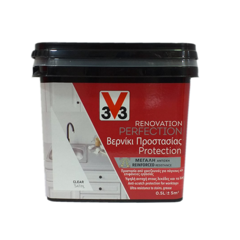 Worktop renovation varnish clear satin v33 500ml-null