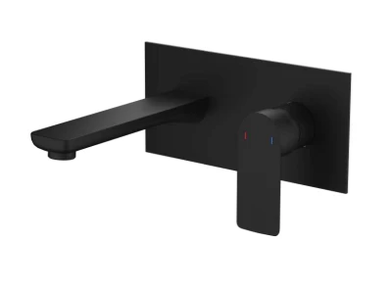 Secret 1 basin concealed basin mixer set black matte, , medium-null