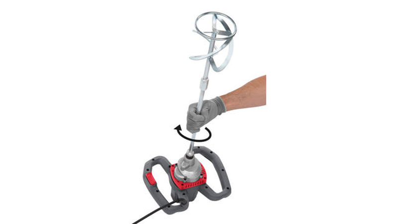 Powerplus powe80070 concrete/paint mixer 1200w, , medium-null