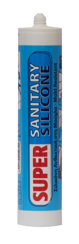 Super sanitary silicone white 280ml, , medium-null
