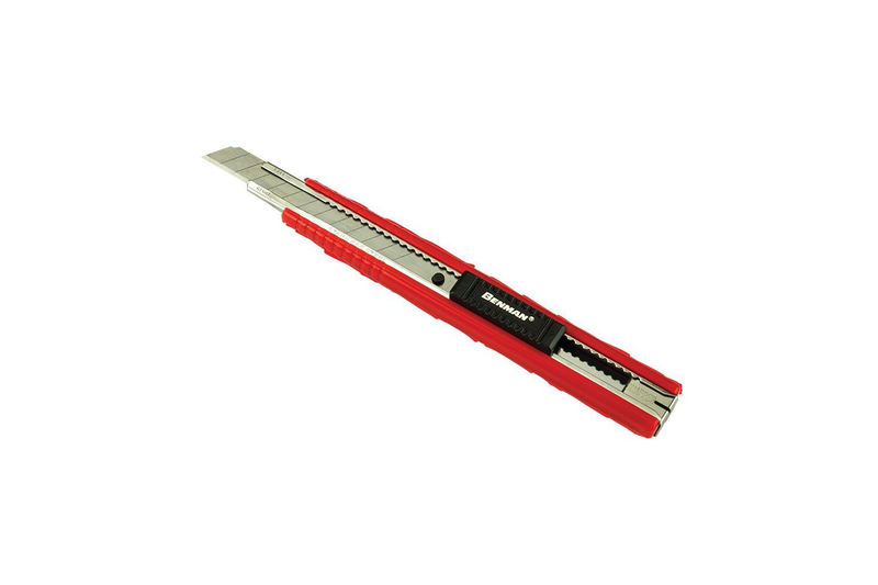 71083 - auto lock utility knife 2+1 blades (165339)-null